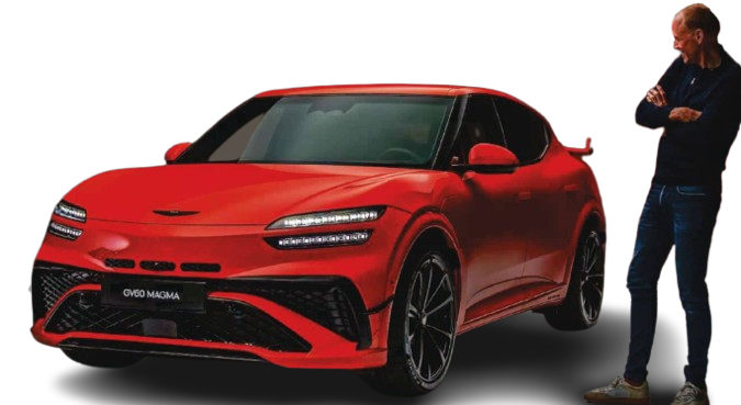 Genesis GV60 is now Magma hot